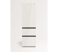 CREATE / FRIDGE STUDIO COMBI PRO FLEX 401 / Réfrigérateur style Italian 401L blanc cassé / 60 x 63,8 x 190,9 cm/No frost, Space Pro et Care+, commande tactile électronique, 158W