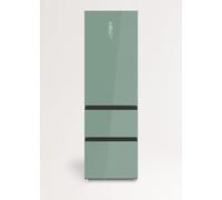 CREATE / FRIDGE STUDIO COMBI PRO FLEX 401 / Réfrigérateur style Italian 401L vert sauge / 60 x 63,8 x 190,9 cm/No frost, Space Pro et Care+, commande tactile électronique, 158W