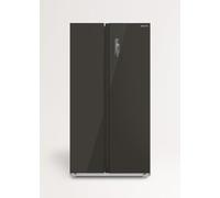 CREATE / FRIDGE STUDIO SIDE BY SIDE 550 / Réfrigérateur style Side by side 550L noir / 91,2 x 70,4 x 177,7 cm/No frost, traitement antibactérien, commande tactile électronique, 158W