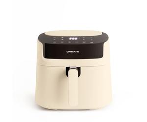 CREATE/FRYER AIR PRO LARGE/Friteuse sans huile 6,2L Blanc cassé / 8 programmes automatiques, sélecteur de température 40-200°, 1800W