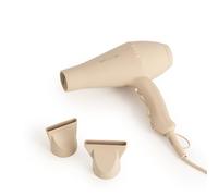 CREATE/HAIR STYLER/Sèche-cheveux sable/Moteur AC, rapide, 2 embouts inclus, 3 niveaux de température, fonction air froid, 2 vitesses d'air, 2100W