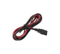 Create idea 1 câble d'alimentation fusible à 3 broches et 2 fils - Câble d'alimentation de rechange CB 16 AWG pour radio CB (1,5 m)