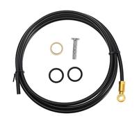 Create idea 1 ensemble de tuyaux d'huile de frein à cinq fils pour vélo compatible avec Shimano Deore SLX XT XTR Kit de tuyau de frein à disque hydraulique Accessoires de vélo