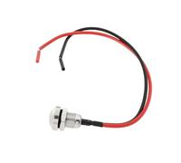 Create idea 1 Interrupteur à Bouton-Poussoir Momentané Guitare Diamètre Montage 8Mm pour Remplacer Le Mini Potentiomètre Tonalité dans Guitare Interrupteur Guitare en Acier Inoxydable