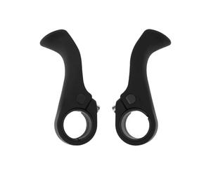 Create idea 1 paire de poignées intérieures de vélo en nylon pour guidon de 22 mm, VTT, vélos de route, vélos de ville, compatibles avec Sqlab 711, 70X