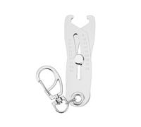 Create idea 1 porte-clés portable précis pour vérifier la taille du filetage - Porte-clés de vérification de la taille des boulons - Outil de recherche de taille de tête de boulon en pouces et