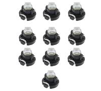 Create idea 10x T3 8mm Cone LED Ampoule 1LED SMD1210 Puce 10LM Extrêmement Lumineux pour Voiture Auto Tableau De Bord Lecture Jauge Panneau 12V 6000K Blanc