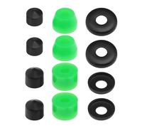 Create idea 12pcs Kit de Reconstruction Bagues de Camion pour Planche Longue 90A Supports d'amortisseurs Coussinets de Choc Longboards Planches à roulettes Bagues Rondelles Coupelles Pivotantes