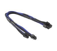 Create idea 18AWG Dual Mini 6 Broches Mâle à 8 Broches PCI-E Y Splitter Câble d'alimentation pour Carte Vidéo Graphique Compatible avec Mac Pro et Power Mac G5