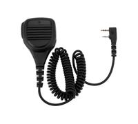 Create idea 1x Microphone Haut-Parleur Portable Talkie-walkie à 2 Broches Compatible avec Bftech La Radio MC301 avec Prise Casque 3,5 Mm Microphone Haut-Parleur émetteur-récepteur Portable