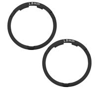Create idea 2 Lot Entretoises de Volant Inertie pour Vélo 1,8 Mm Joint de Volant Inertie Compatible avec Shimano 8 9 10 11 Vitesses VTT 40,5 X 34,7 Mm Noir