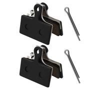 Create idea 2 Paires de Plaquettes de Frein Semi-métalliques en Résine 32 X 30 X 16,5 Mm Compatible avec Shimano G05S-RX BR-M9000 BR-M9020