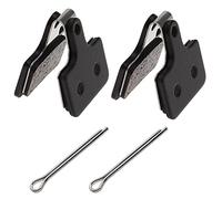Create idea 2 Paires Plaquettes de Frein à Disque pour Vélo Semi-métalliques en Résine Épaisseur 4mm Compatible avec Ulteggra R8020 BR R8070 K02 K03 K04 BR-RS805