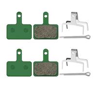 Create idea 2 Paires Plaquettes de Frein en Céramique de Rechange Compatible avec Kaabo Wolf Compatible avec Zero Compatible avec Dualtron Plaquettes de Frein 35x30.5mm