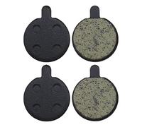 Create idea 2 Paires Plaquettes de Frein en Résine 23x18.5x4mm Compatible avec Xiaomi M365 Pro/Pro 2 Pièces de Rechange d'équipement Remplacement de Scooter Électrique, Noir