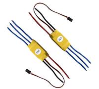 Create idea 2 pcs XXD 30A RC Brushless Motor Electric Speed Controller ESC Jaune pour Avion Quadcopter Drone Model Helicopter Parts