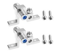 Create idea 2 Pièces Bloc de Mise à La Terre Coaxial de Type F 2,5GHz pour Une Transmission Signaux de Télévision par Satellite Remplacement du GBS81R