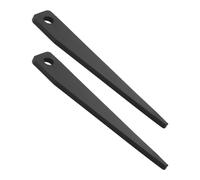 Create idea 2 Pièces Dérive Conique Noire en Acier à Haute Teneur en Carbone pour Cône Morse MT1 à MT2 Manchons de Perçage de Tour 140x20mm pour Perceuses à Colonne Perceuses Radiales