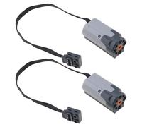 Create idea 2 Pièces Fonctions de Puissance du Servomoteur Moteur M Compatible avec Lego 88003 Pièces de Rechange Servomoteur Moteur électrique Blocs D'insertion de Moteur Voitures Électriques Jouets