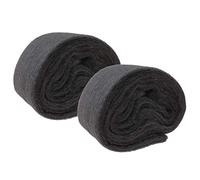 Create idea 2 Rouleaux de 120g Laine de Fil d'acier Ultra Fine Résistance à l'abrasion Douce 00000 Classe pour Nettoyage du Verre Polissage Meubles en Marbre