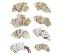 Create idea 200pcs Scrapbooking Papier Journalisation Matériel Papier DIY Artisanat Papier Décore pour Cahier Scrapbooking Collage Journalisation Planificateurs, Style C