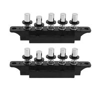 Create idea 2pcs 250V 4A Commutateurs de Clavier Commande de Hotte de Cuisine 5 Positions 5 Vitesses Interrupteur de Bouton de Clavier Enfichable Utilisé pour Hotte de Cuisine et Hotte de Cuisine