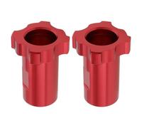 Create idea 2Pcs Adaptateur Tasse Pistolet Pulvérisation 41,4x31,8mm Connecteur Filetage Interne Pistolet Pulvérisation M16x1,5mm Compatible avec PPS Rouge adaptateur Pistolet Pulvérisation