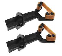 Create idea 2pcs Pince de Pointe de Queue de Billard en Plastique Attache de Pointe de Queue de Billard Outil de Réparation Pince de Pointe de Queue de Billard Pince à Tête Type Y Presse Accessoires