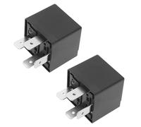 Create idea 2PCS Relais Multifonctions de Voiture 4 Broches de Remplacement 4H0951253A 141951253B 8D0951253A 8K0951253 Compatible avec Audi Compatible avec Seat Compatible avec Skoda 12 V