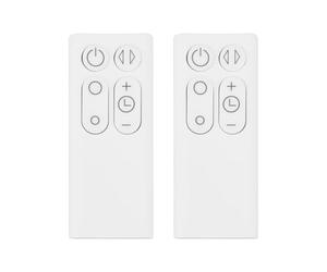 Create idea 2PCS Télécommandes de Rechange pour Ventilateur de Bureau Télécommande de Tour Compatible avec DYSON AM06 AM07 AM08 Blanc (sans Batterie)