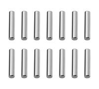 Create idea 30pcs Adaptateur D'entraînement Hexagonal de Roue RC Compatible avec Voiture 1/10 Rc Moyeu Hexagonal de 12mm pour Pièce de Rechange RC Pièces de Mise à Niveau de Voiture RC Métal Argent