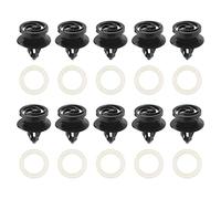 Create idea 30pcs Clips de Panneau Garniture de Porte de Voiture avec Scellant 8E0868243 Compatible avec A4 A3 B6 B7 Clips de Carte de Porte de Trou 11mm Attaches de Coupe Clips Intérieurs de Voiture