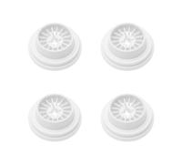 Create idea 4 Pièces Capuchon de Bobine de Machine à Coudre Capuchon de Broche de 44mm Compatible avec Singer 2000 4000 5000 6000 9000 Pièce de Rechange 511113-456 Blanc