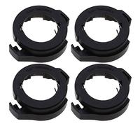 Create idea 4 pièces HID H7 LED ampoule Base adaptateur support phare ampoule douille Clips de retenue noir Compatible avec Magotan Espace MK3