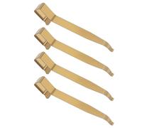 Create idea 4 Pièces Plaque Poussée Plaque d'actionneur Plaque Couverture Ressort Réservoir Compatible avec Geberit 813514001 Ressort Remplacement Acier Inoxydable Accessoires de Toilette