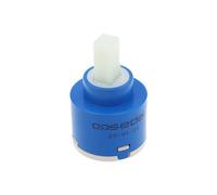 Create idea 40 mm Replacement Faucet Cartridge Ceramic Cartridge Tap Cartouche Céramique à Trois Couches Filtrantes à faible Bruit pour la Cuisine Bleue