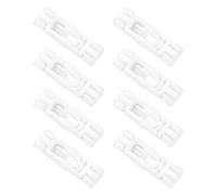 Create idea 40pcs Clip de Moulure Toit de Gouttière de Pluie Bande Toit Clip de Moulage de Bande Décorative Clip de Bande Rotative 1H0853733B Compatible avec VW Compatible avec Golf 3