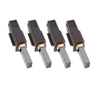 Create idea 4x Balais de Charbon pour Moteur D'aspirateur 28 X 11 X 6,3 Mm Compatible avec Fawas Duo Vac 3525 SYM-448E 300