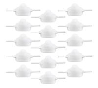 Create idea 50 Micro-interrupteurs à Bouton-Poussoir Autobloquants 1208YD 12 X 8 Mm Miniatures 30 V CC/1 A 2 Broches Blanc