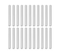 Create idea 50 Pièces Chevilles de Support d'étagère 5x45mm en Acier Inoxydable 304 à Tête Ronde Et Extrémité Chanfreinée Plate pour Réparation Et Installation de Meubles de Bibliothèque