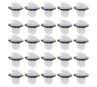 Create idea 50pcs 76882JG10A Clips de Moulage Garniture Contour de Passage Roue Voiture Attaches en Plastique avec Rondelle d'étanchéité pour Trou 9mm