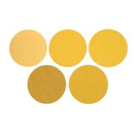 Create idea 50pcs Disques Abrasifs PSA de 6 Pouces 150 Mm Auto-adhésifs Grains 40/80/120/180/220 pour Ponceuse DA Travail Du Bois Ponçage Du Métal