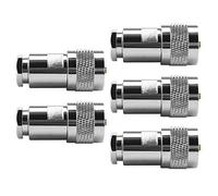 Create idea 5pcs Adaptateur Coaxial de Pince PL259 Compression Câble Compatible pour 5D-FB Aircell 7 Ultraflex 7 LMR300