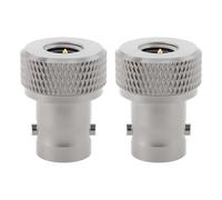Create idea Adaptateur SMA Mâle vers BNC Femelle 2 Pièces pour Connexion D'antenne Compatible avec Le Scanner Radio Uniden 3600 3500