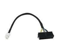 Create idea Câble adaptateur d'alimentation ATX 24 broches vers 6 broches compatible avec Dell Inspiron 3470 Compatible avec Optiplex Compatible avec Dell Vostro