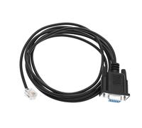 Create idea Câble Adaptateur DB9 Série RS232 vers RJ11 RJ12 6P6C Compatible avec Sevo Lecteur Compatible avec Leadshine Communication Pas à Pas pour APC PDU 940-0144A Longueur de Câble 1,8 m
