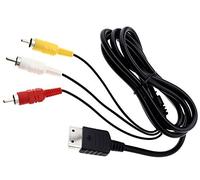 Create idea Câble composite RCA/TV/AV compatible avec Sega Dreamcast 1,8 m