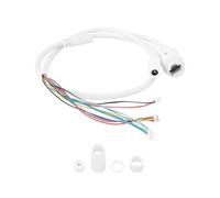 Create idea Câble réseau IP PoE 11 broches pour module PCB Câble adaptateur POE, RJ45 femelle/DC mâle, câble étanche adapté pour caméra IP, vidéosurveillance, réseau