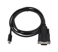 Create idea Câble USB-C vers RS232 Adaptateur Type-C vers DB9 Mâle pour Imprimante Portable 1,5 M