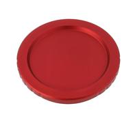 Create idea Cache anti-poussière en métal rouge M48 x 0,75 mm filetage mâle adapté pour télescope oculaire
